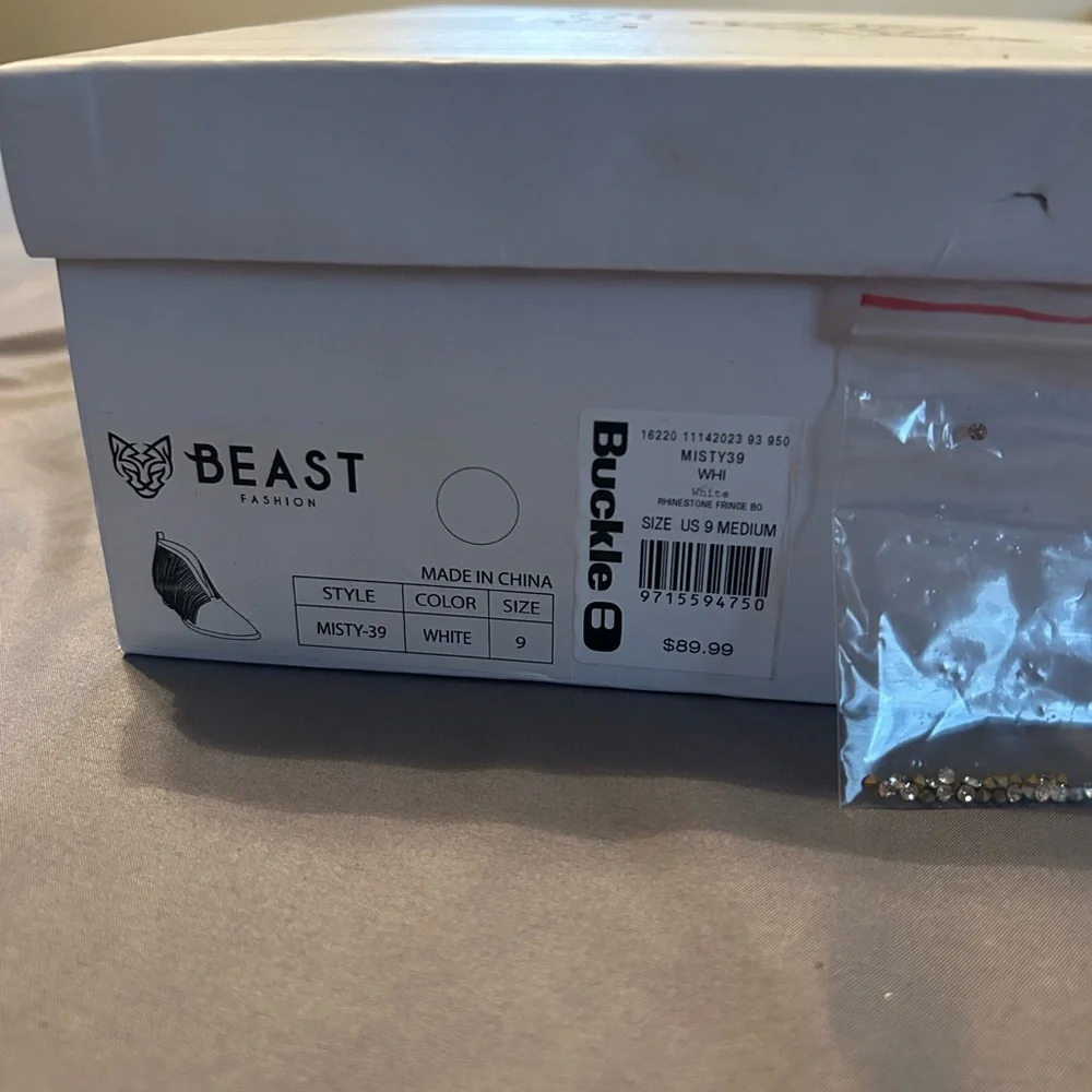 BEAST FASHION Rhinestone Ankle Boot - Picture 4 of 4